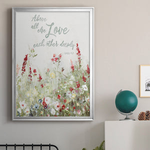 Love Meadow Premium Framed Print - Ready to Hang