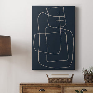 Shapes and Night Sky II Premium Gallery Wrapped Canvas - Ready to Hang