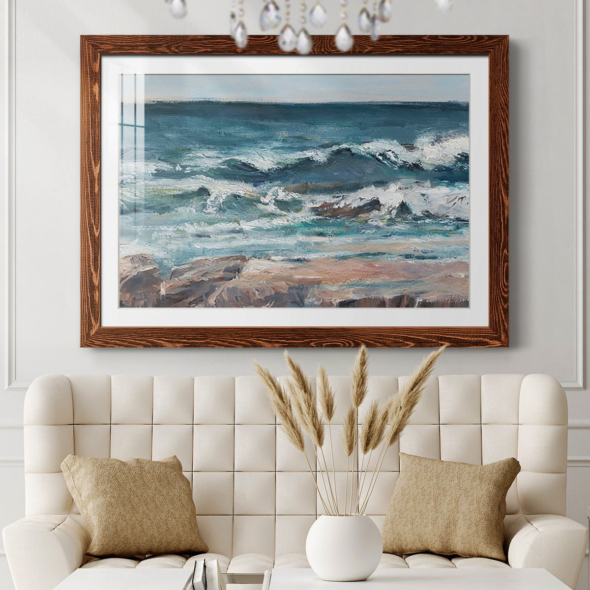 Ocean Breakers II-Premium Framed Print - Ready to Hang