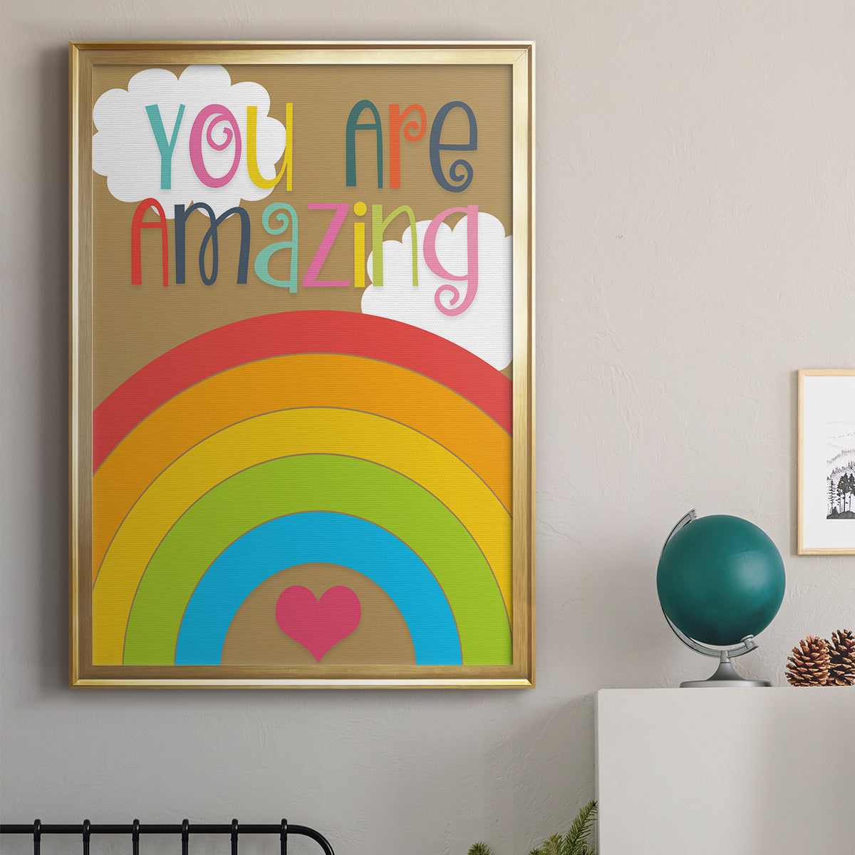 You Are Amazing Premium Framed Print - Ready to Hang
