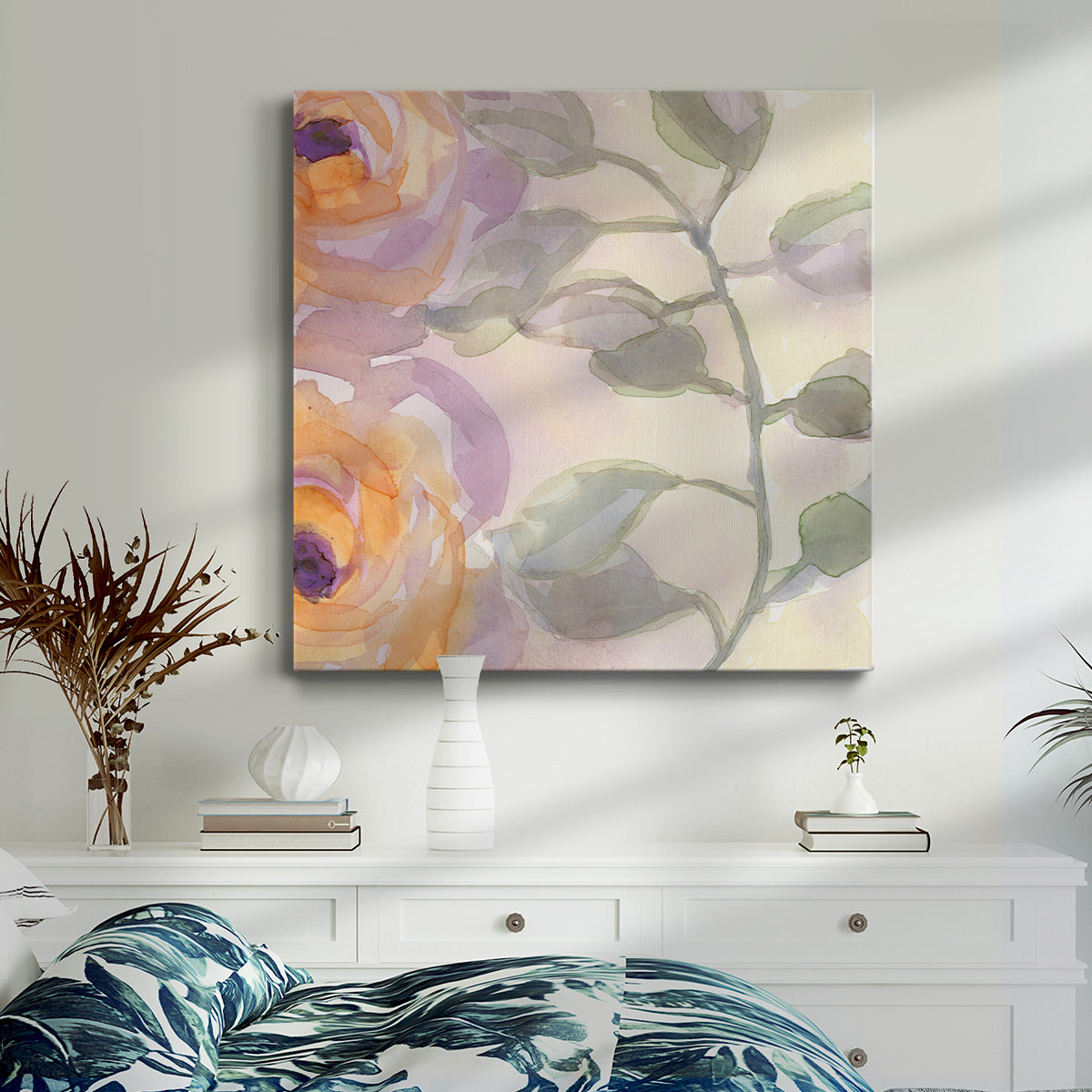 Dream of Flowers III-Premium Gallery Wrapped Canvas - Ready to Hang
