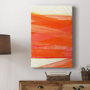 Warm Rays II Premium Gallery Wrapped Canvas - Ready to Hang