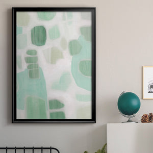 River Shapes I Premium Framed Print - Ready to Hang