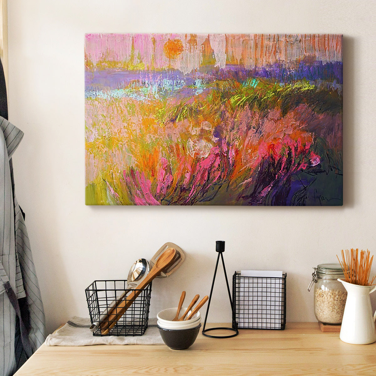 Among the Green Pastures VI Premium Gallery Wrapped Canvas - Ready to Hang