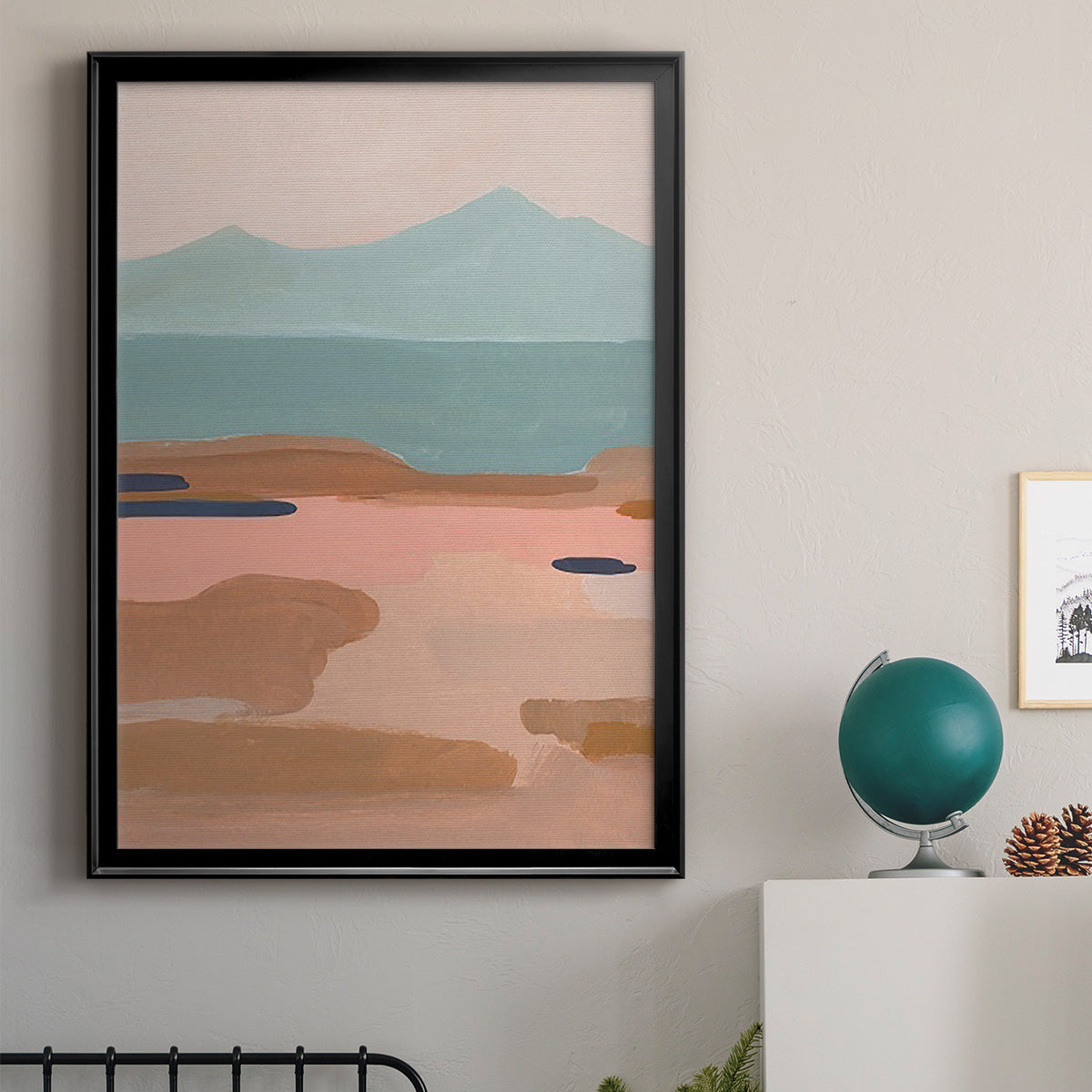 Desert Sunrise II Premium Framed Print - Ready to Hang