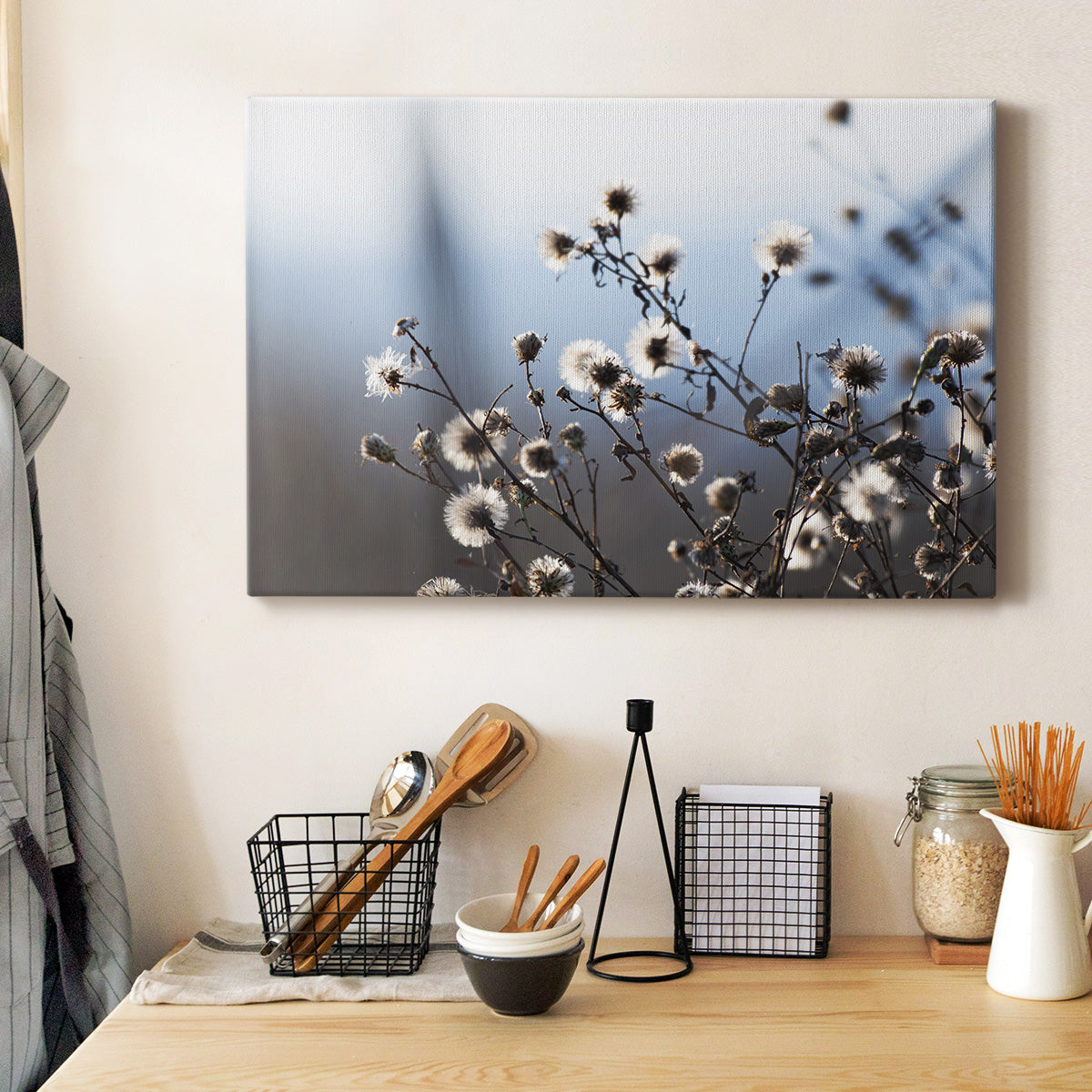 Spring Fluff Premium Gallery Wrapped Canvas - Ready to Hang