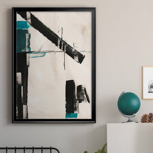 Geometry Notes III Premium Framed Print - Ready to Hang