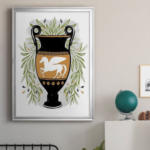 Greek Vases III Premium Framed Print - Ready to Hang