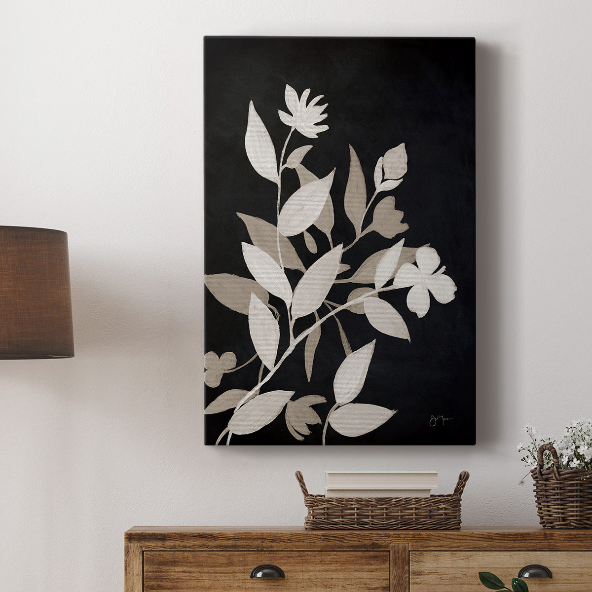 Midnight Silhouette I Premium Gallery Wrapped Canvas - Ready to Hang