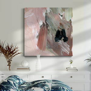 Pale Scribble I-Premium Gallery Wrapped Canvas - Ready to Hang