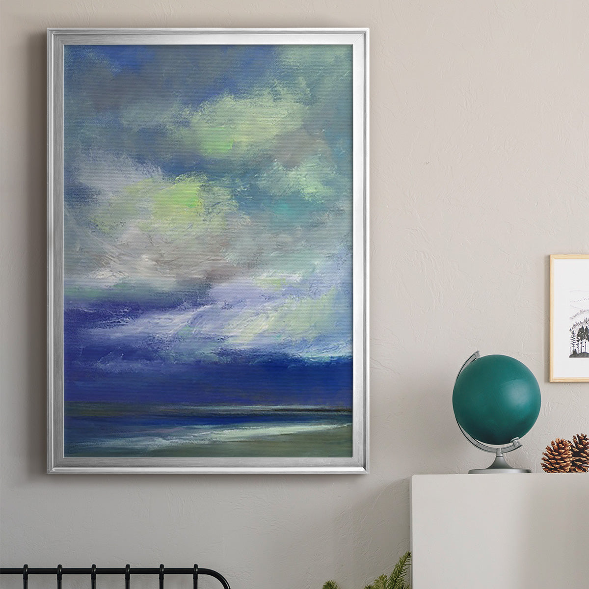 Island Dusk Premium Framed Print - Ready to Hang