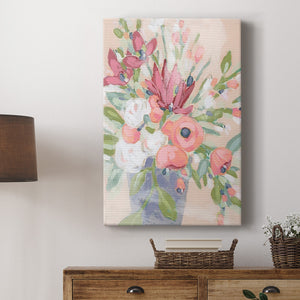 Blush Array II Premium Gallery Wrapped Canvas - Ready to Hang