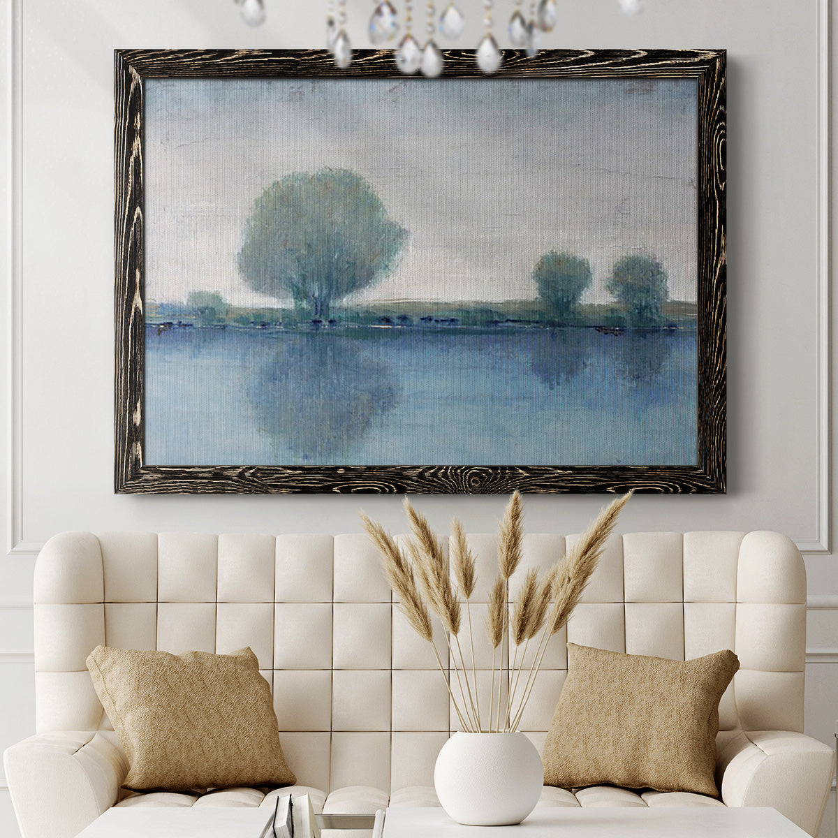Afternoon Reflection I-Premium Framed Canvas - Ready to Hang