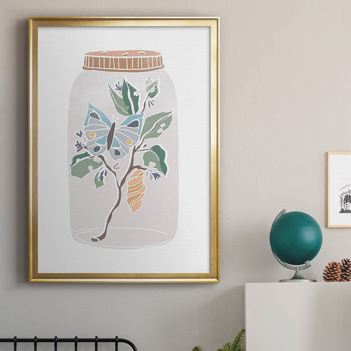 Nature Jar II Premium Framed Print - Ready to Hang