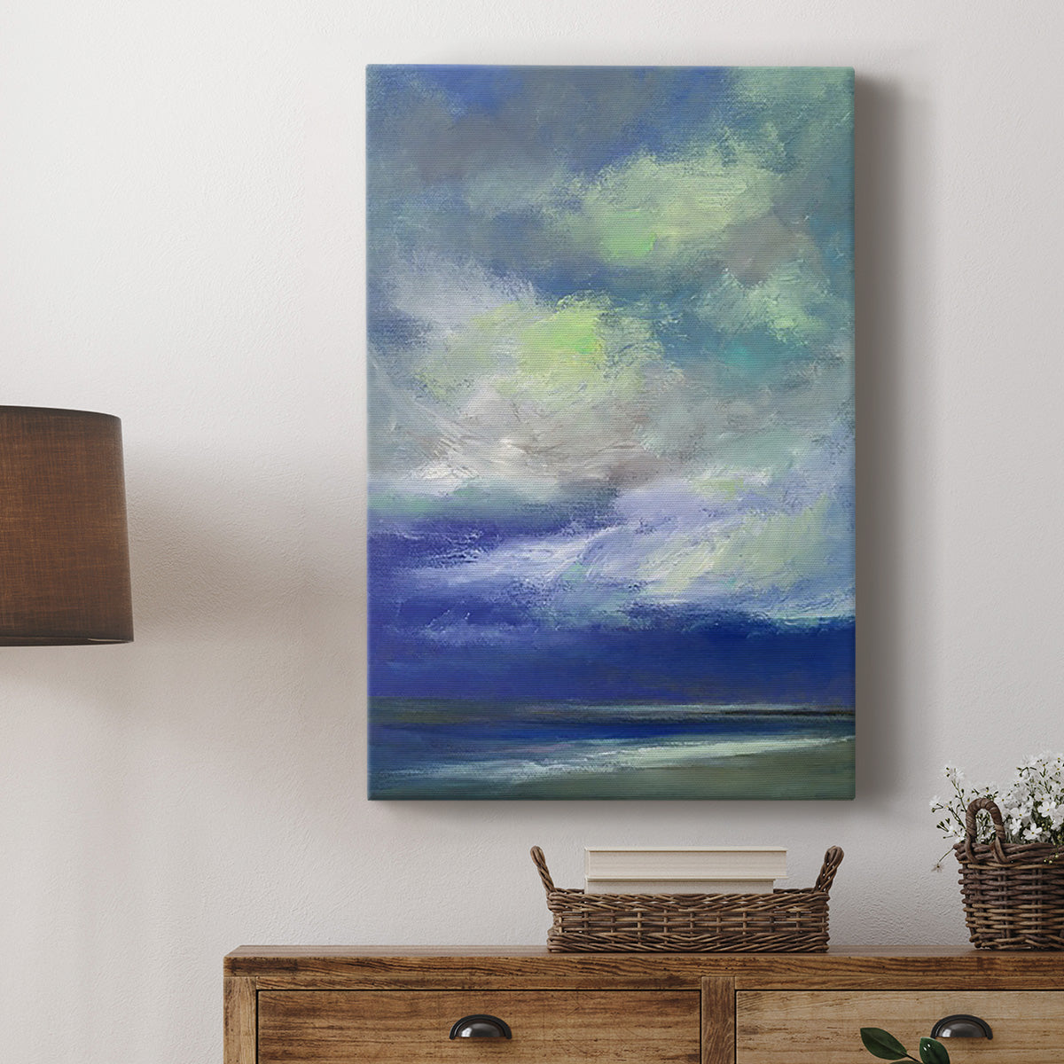 Island Dusk Premium Gallery Wrapped Canvas - Ready to Hang