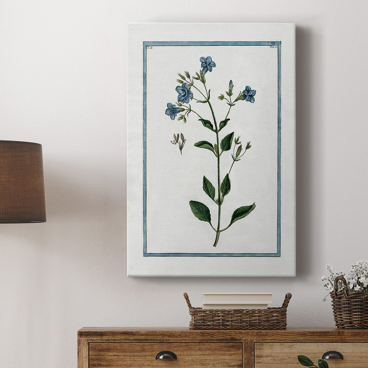 Shabby Chic Botanical II Premium Gallery Wrapped Canvas - Ready to Hang