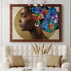 Golden Lady II-Premium Framed Canvas - Ready to Hang