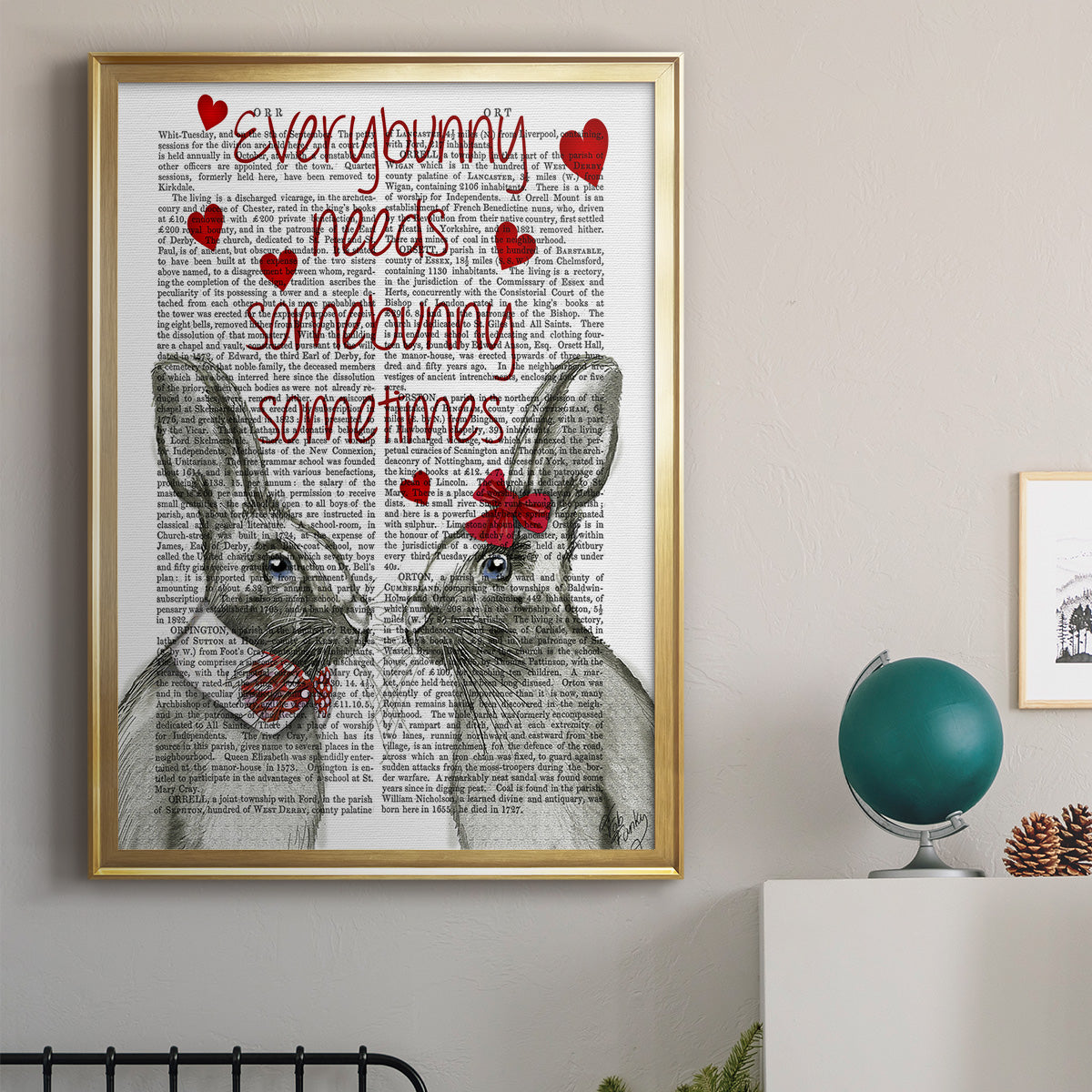 Everybunny Premium Framed Print - Ready to Hang