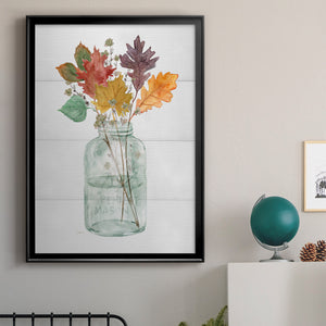 Harvest Home Leaves II Premium Framed Print - Ready to Hang