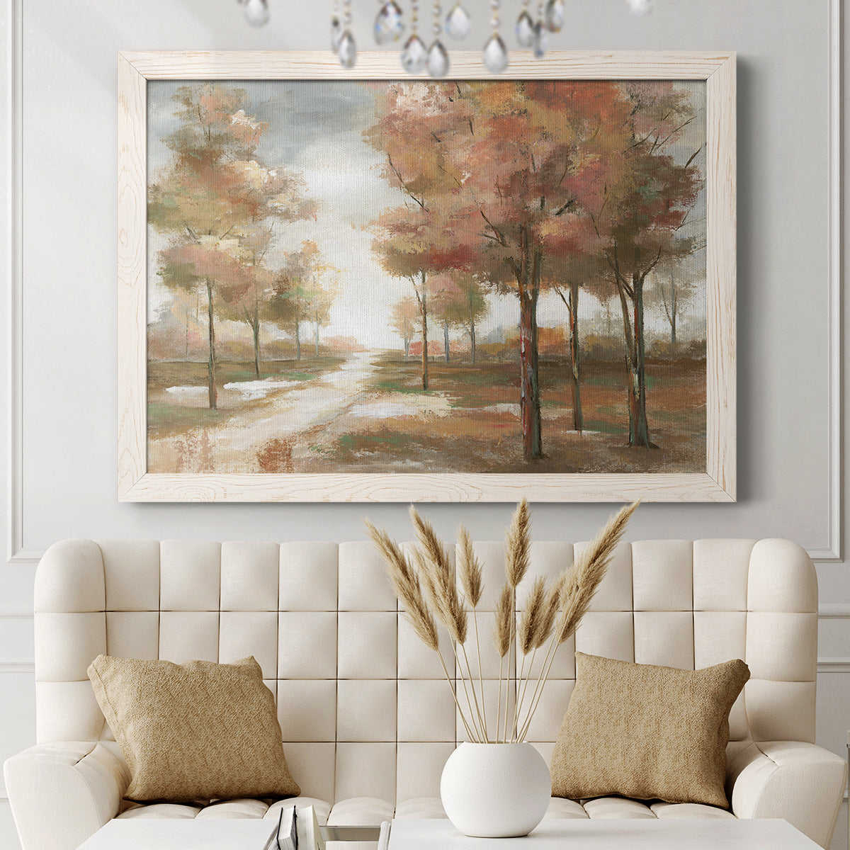 Pastel Park-Premium Framed Canvas - Ready to Hang