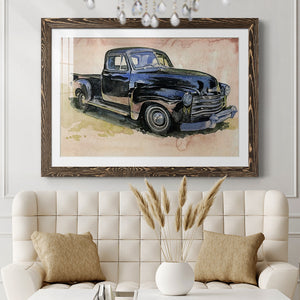 Antique Pickup II-Premium Framed Print - Ready to Hang