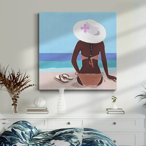 Ocean Gaze II-Premium Gallery Wrapped Canvas - Ready to Hang