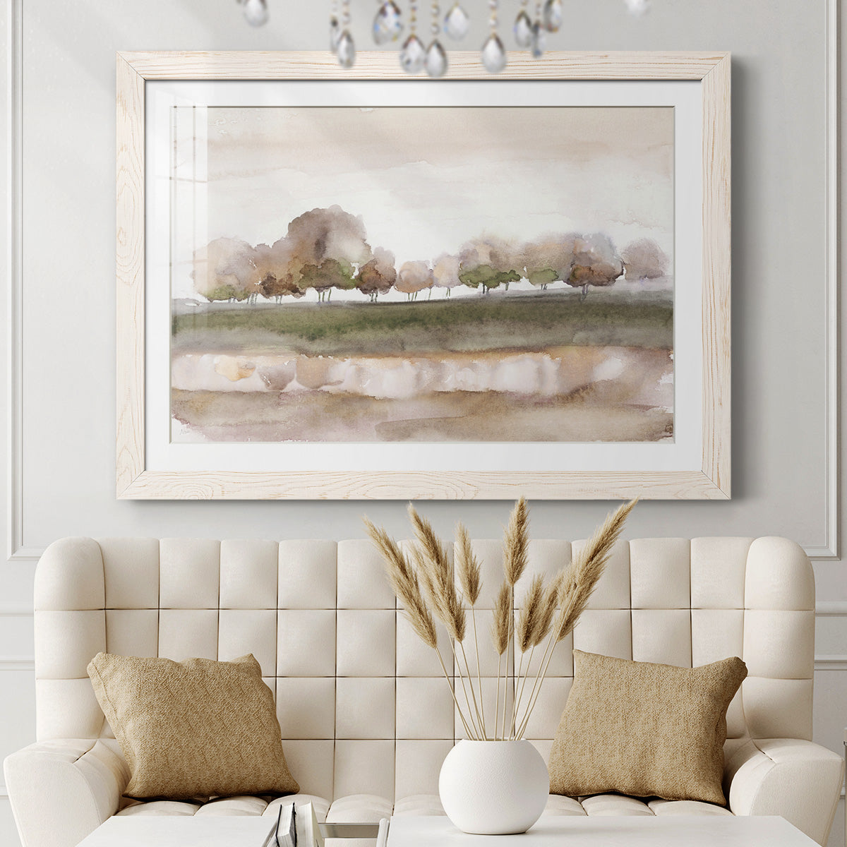 Soft Welcome Spring-Premium Framed Print - Ready to Hang