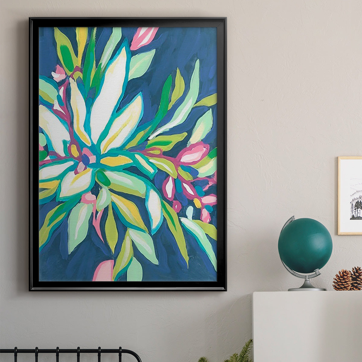 Blue Tropics I Premium Framed Print - Ready to Hang
