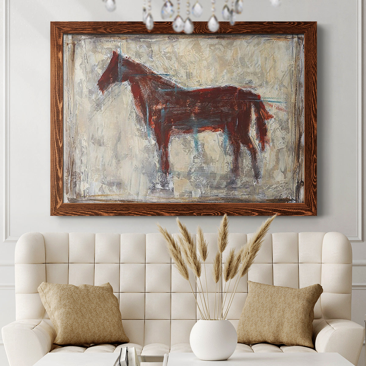 Iron Equine I-Premium Framed Canvas - Ready to Hang