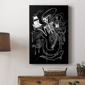 Pirate Mermaids I Premium Gallery Wrapped Canvas - Ready to Hang