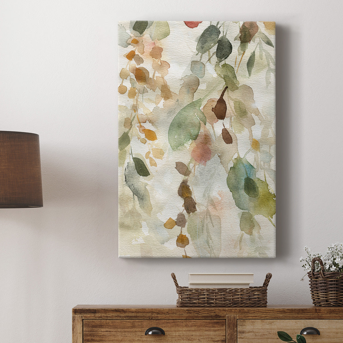 Cascading Nature I Premium Gallery Wrapped Canvas - Ready to Hang