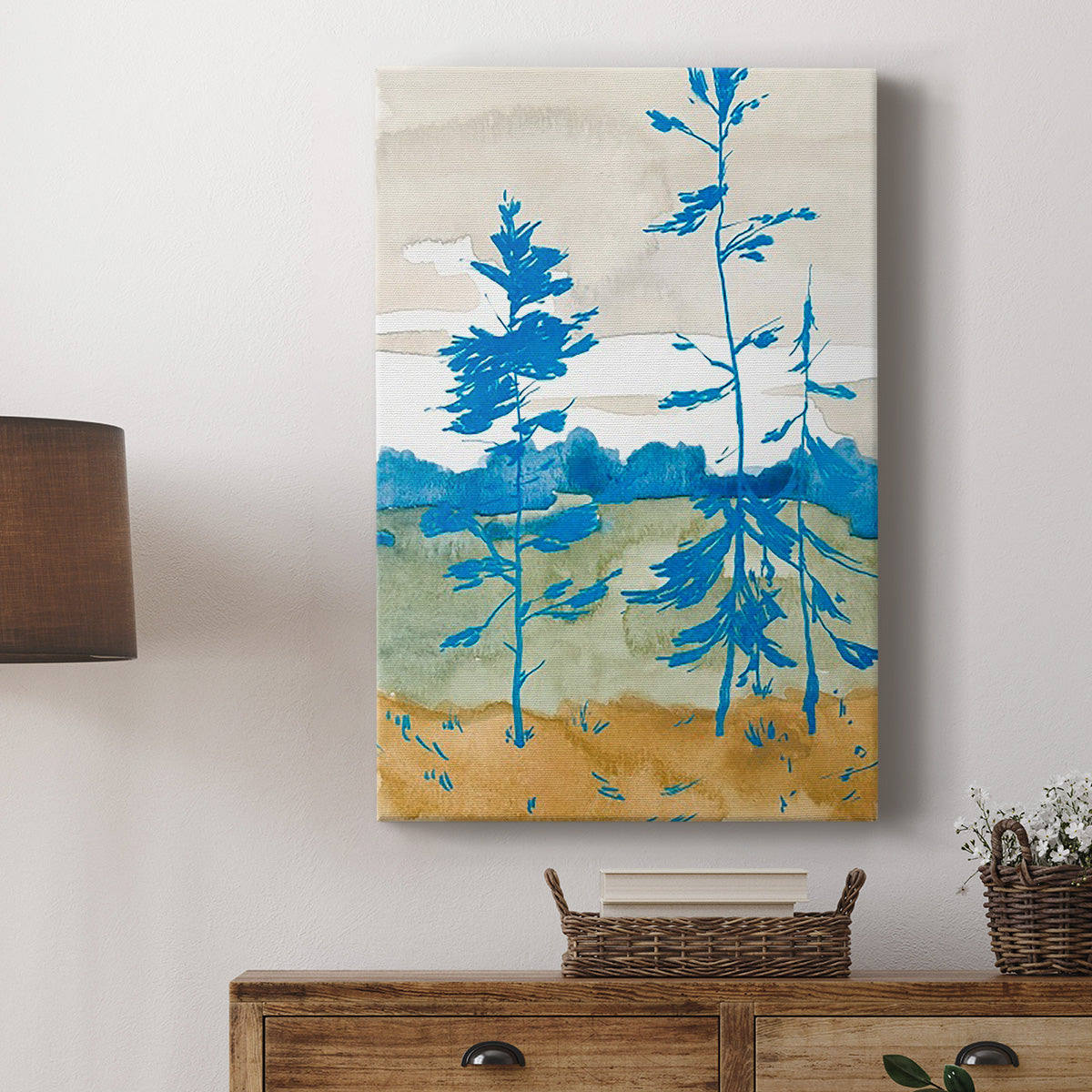 Cerulean Spruce II Premium Gallery Wrapped Canvas - Ready to Hang