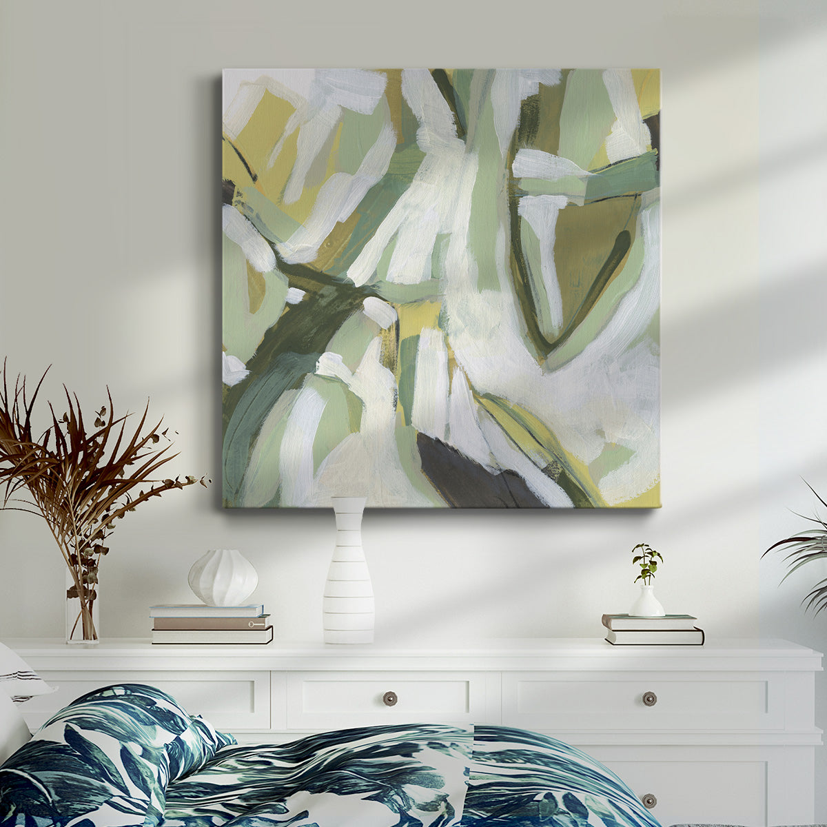 Electric Lichen IV-Premium Gallery Wrapped Canvas - Ready to Hang