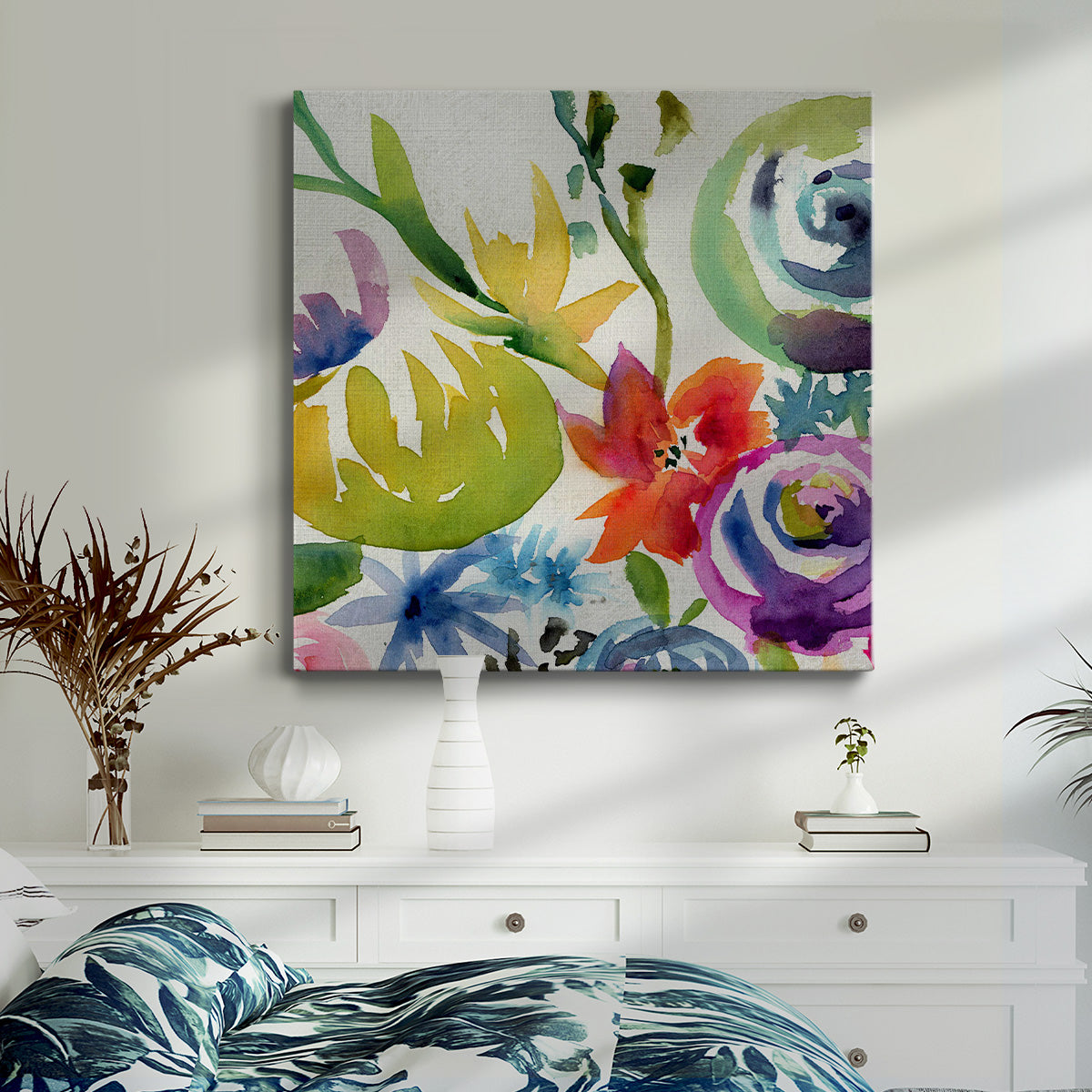 Summer Spectrum II-Premium Gallery Wrapped Canvas - Ready to Hang