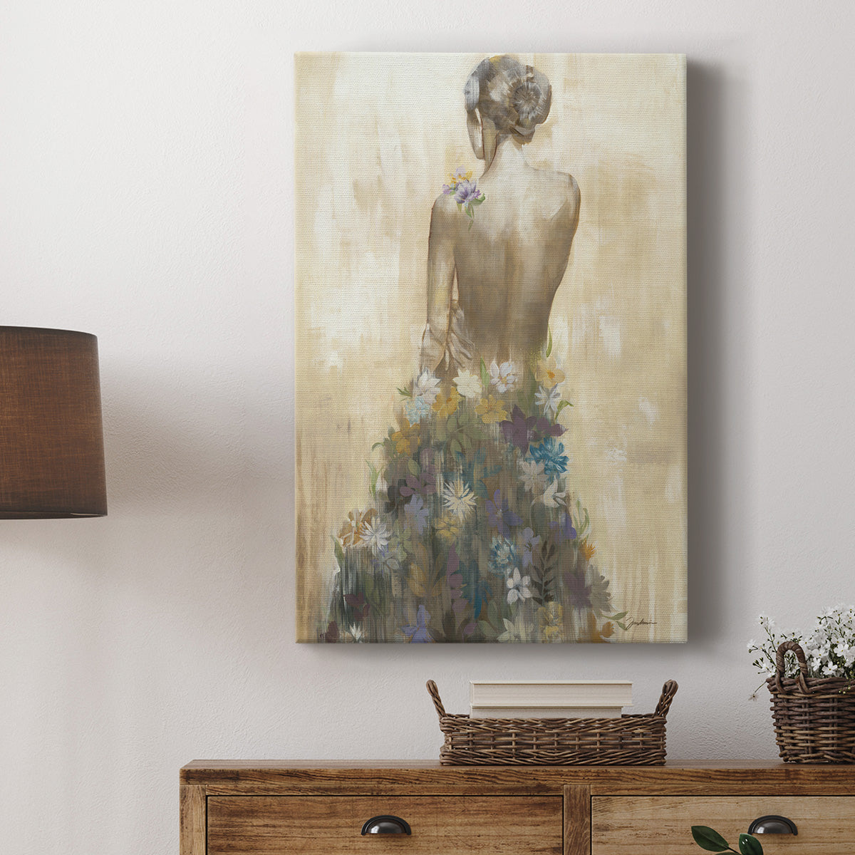 Garden Gown Premium Gallery Wrapped Canvas - Ready to Hang