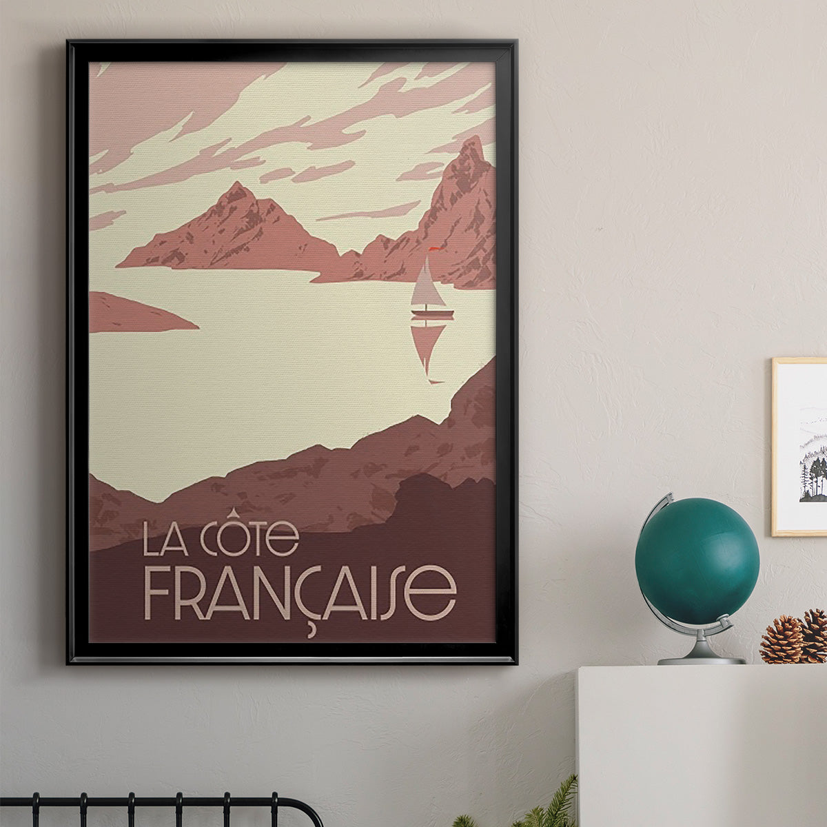 French Coast II Premium Framed Print - Ready to Hang