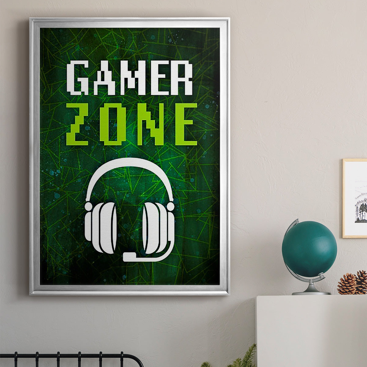 It's Game On IV Premium Framed Print - Ready to Hang