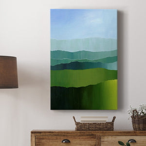 Blue Ridge Fade I Premium Gallery Wrapped Canvas - Ready to Hang