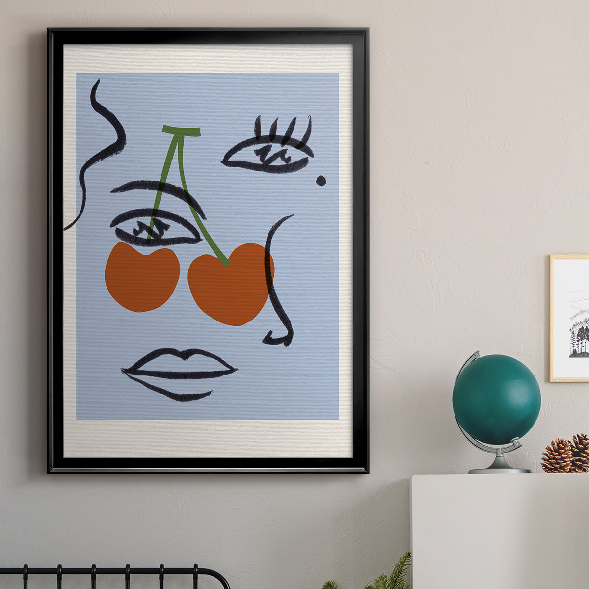 Cherry Baby I Premium Framed Print - Ready to Hang