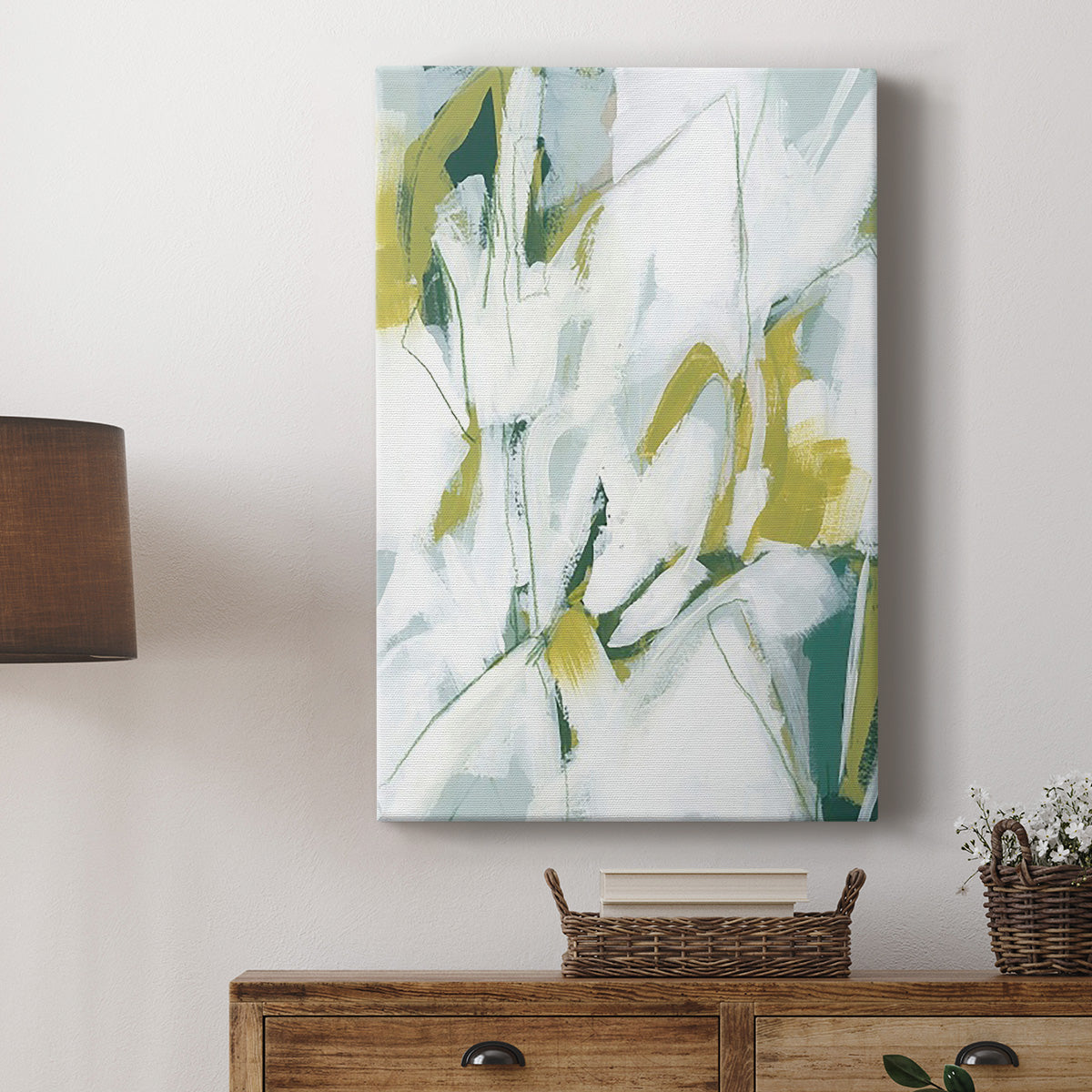 Emerald Ice II Premium Gallery Wrapped Canvas - Ready to Hang
