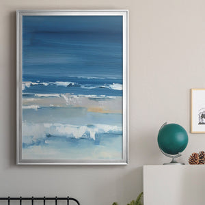 Coastal Colors I Premium Framed Print - Ready to Hang