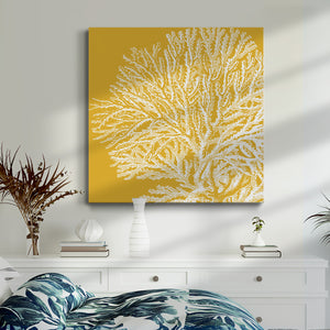 Saturated Coral I-Premium Gallery Wrapped Canvas - Ready to Hang