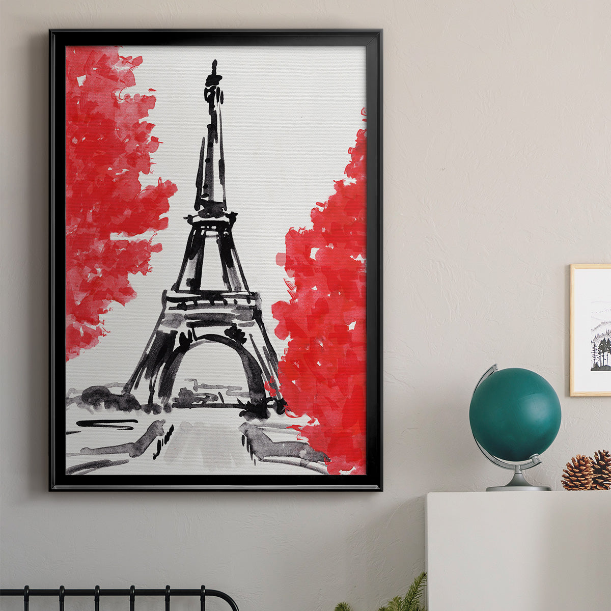 Day in Paris II Premium Framed Print - Ready to Hang