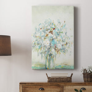 Textured Bouquet Premium Gallery Wrapped Canvas - Ready to Hang