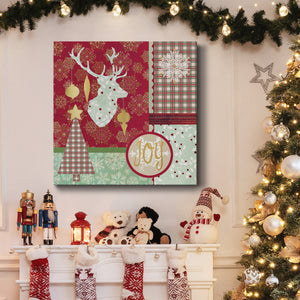 Christmas Pattern-Premium Gallery Wrapped Canvas - Ready to Hang