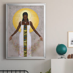 Her Peace Premium Framed Print - Ready to Hang