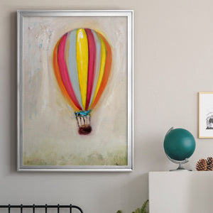 Lucky Hot Air Balloon Premium Framed Print - Ready to Hang