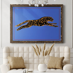 The Wild Leopard II-Premium Framed Canvas - Ready to Hang