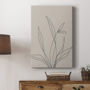 Neutral Lines II Premium Gallery Wrapped Canvas - Ready to Hang