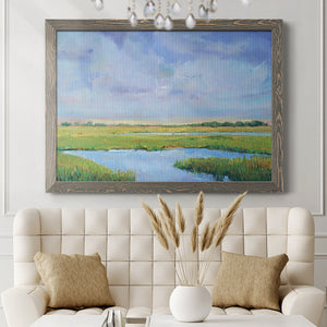 Summer Marsh I-Premium Framed Canvas - Ready to Hang